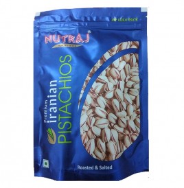 Nutraj Premium Iranian Pistachios Roasted & Salted  Pack  250 grams